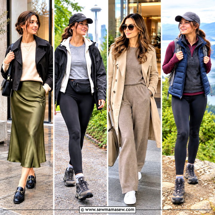 15 Seattle in September Outfits for Chic Layered City Days