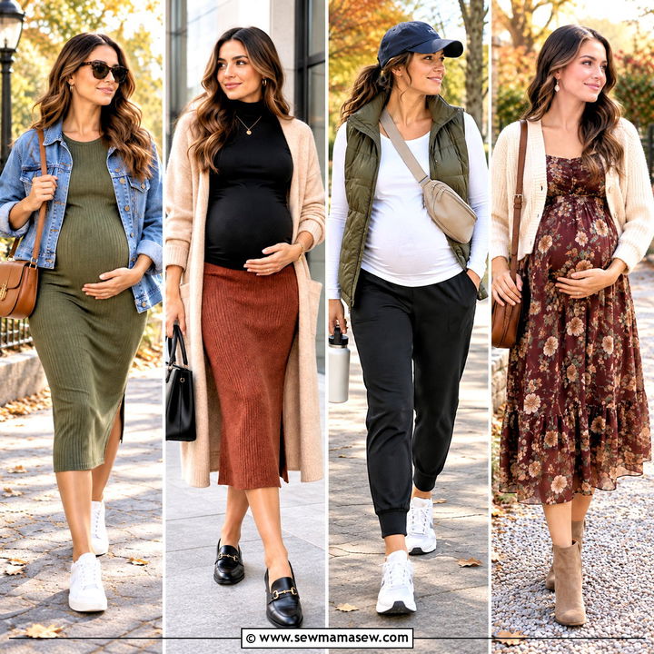 15 Second Trimester Outfits Fall: Cozy Bump-Friendly Looks
