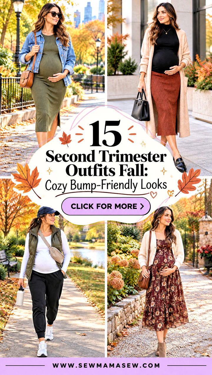 15 Second Trimester Outfits Fall Cozy Bump-Friendly Looks - 15 Second Trimester Outfits Fall: Cozy Bump-Friendly Looks