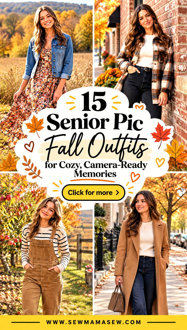 15 Senior Pic Fall Outfits for Cozy Camera-Ready Memories - 15 Senior Pic Fall Outfits for Cozy, Camera-Ready Memories