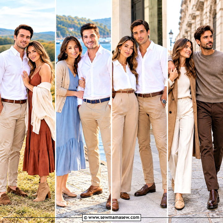 15 September Couple Photoshoot Outfits for Romantic Fall Vibes