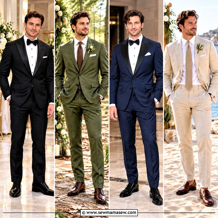 15 September Groom Attire Ideas for a Dashing Autumn Wedding