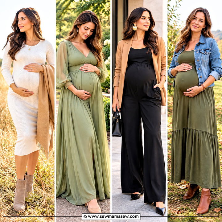 15 September Maternity Pictures Outfits for Sweet Fall Moments