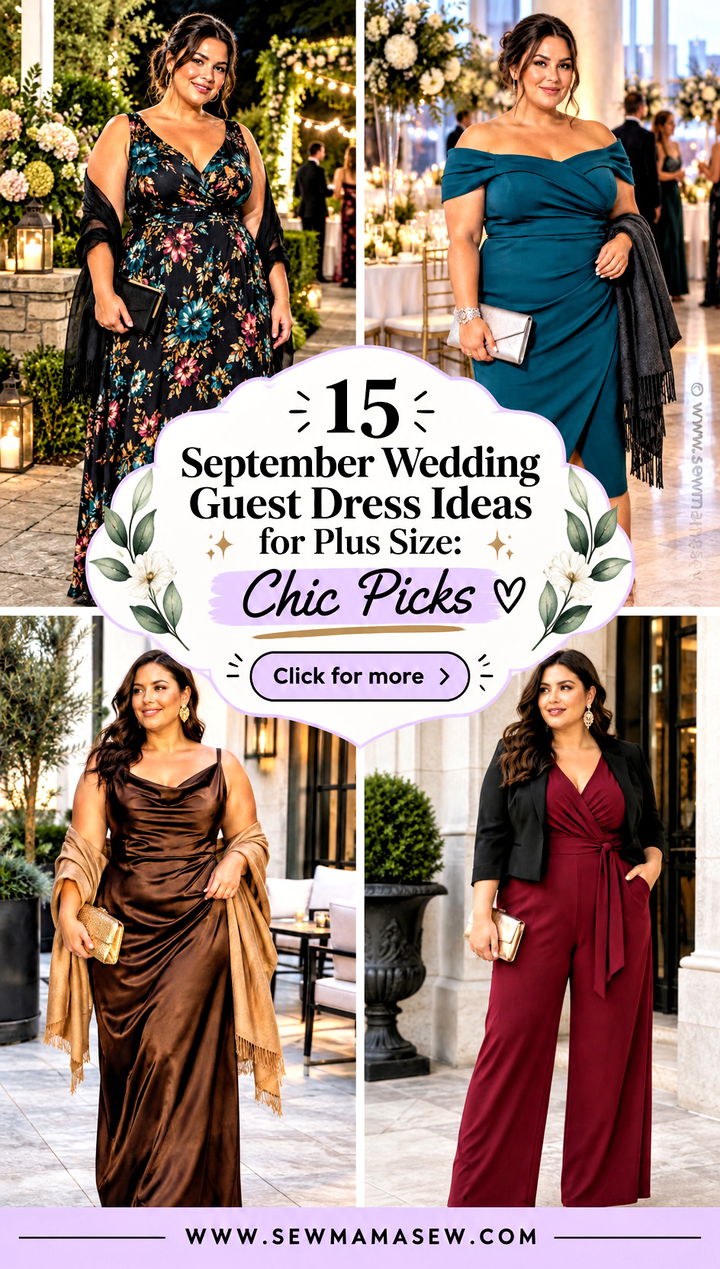 15 September Wedding Guest Dress Ideas for Plus Size Chic Picks - 15 September Wedding Guest Dress Ideas for Plus Size: Chic Picks