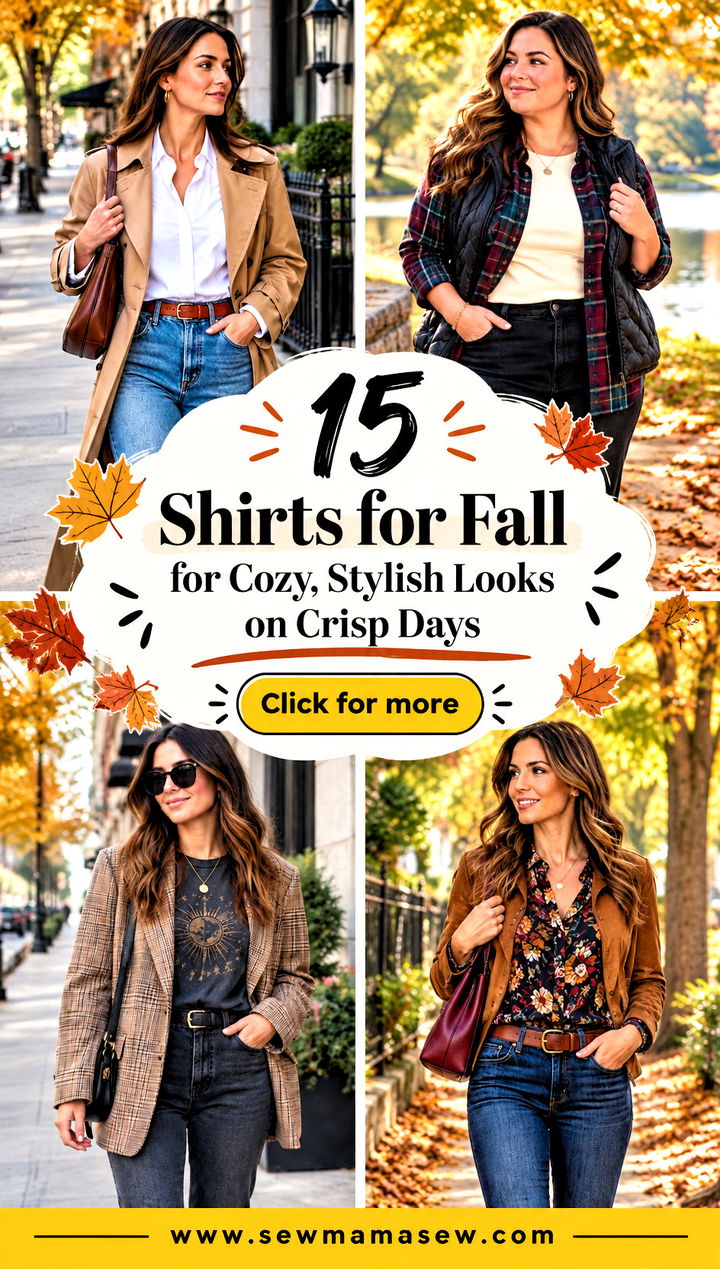 15 Shirts for Fall for Cozy Stylish Looks on Crisp Days - 15 Shirts for Fall for Cozy, Stylish Looks on Crisp Days