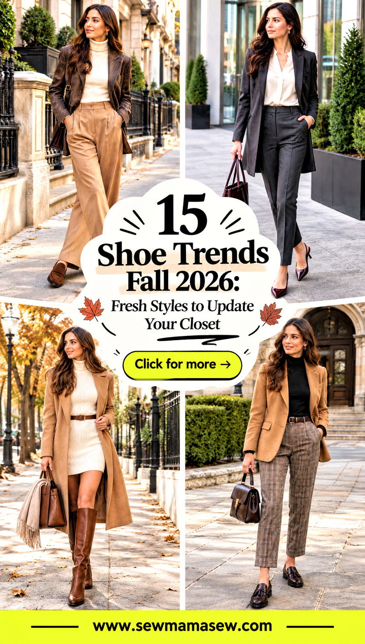 15 Shoe Trends Fall 2026 Fresh Styles to Update Your Closet - 15 Shoe Trends Fall 2026: Fresh Styles to Update Your Closet