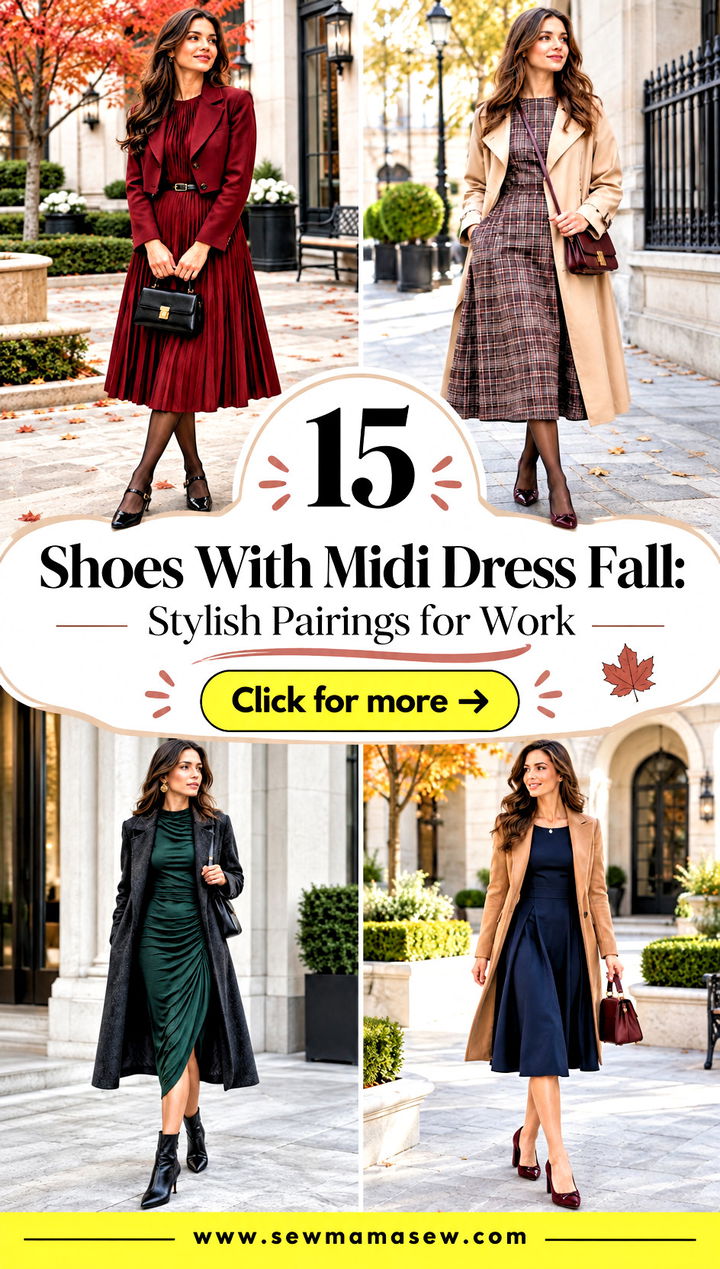 15 Shoes With Midi Dress Fall Stylish Pairings for Work - 15 Shoes With Midi Dress Fall: Stylish Pairings for Work