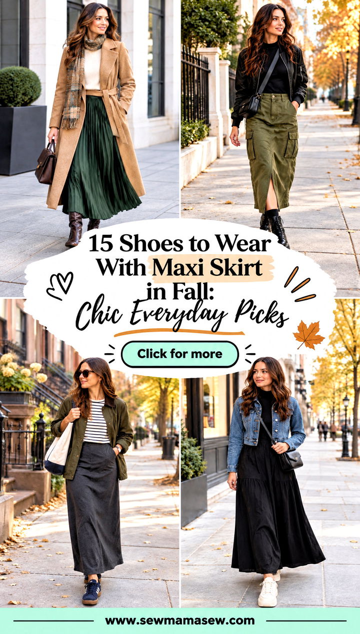 15 Shoes to Wear With Maxi Skirt in Fall Chic Everyday Picks - 15 Shoes to Wear With Maxi Skirt in Fall: Chic Everyday Picks