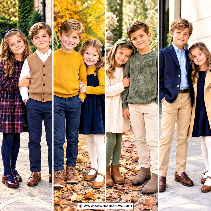 15 Sibling Fall Outfits: Sweet Coordinated Looks for Photos