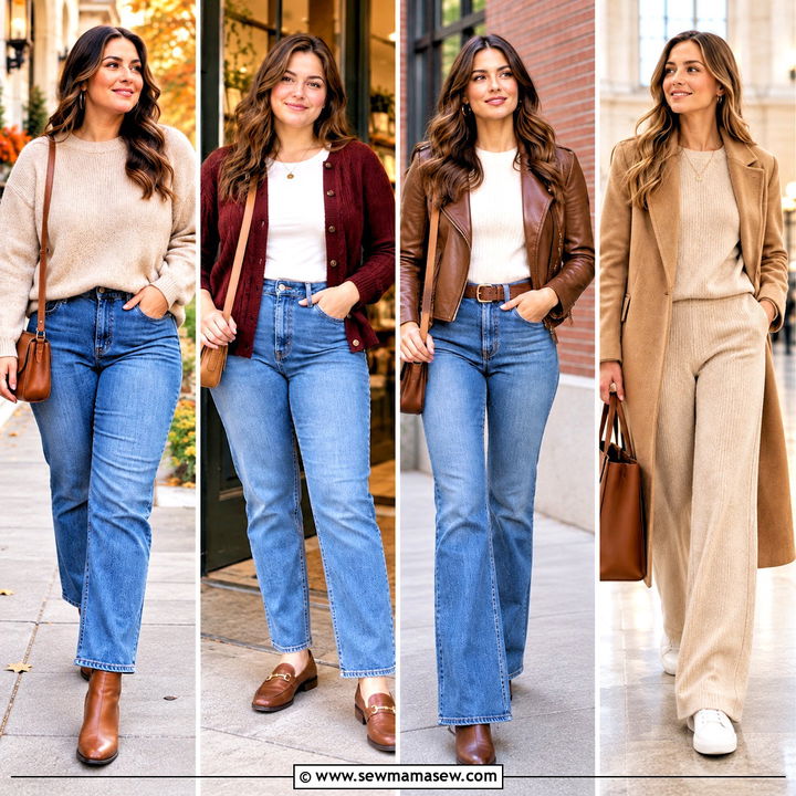 15 Simple Fall Outfits Midsize Women Will Love This Season