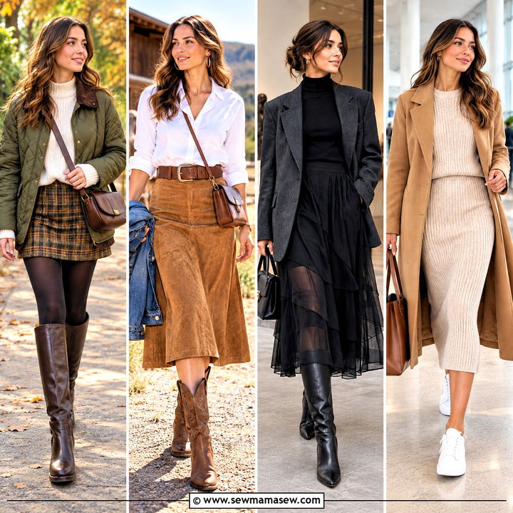 15 Skirt Outfit Fall Ideas 2026 for Fresh Everyday Style