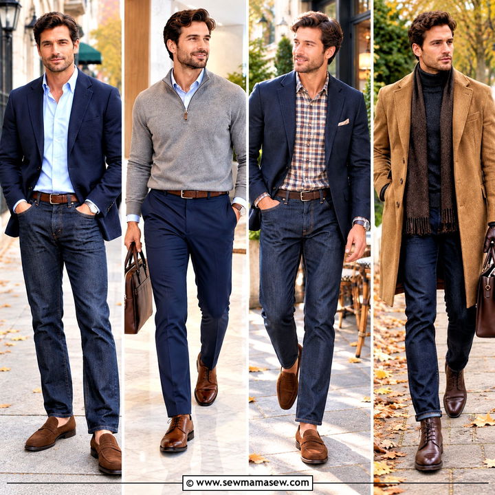 15 Smart Casual Fall Outfits for Men to Elevate Weekdays