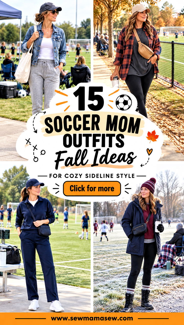 15 Soccer Mom Outfits Fall Ideas for Cozy Sideline Style - 15 Soccer Mom Outfits Fall Ideas for Cozy Sideline Style