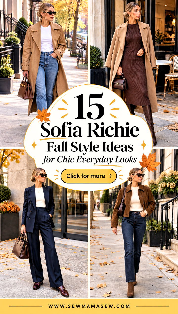 15 Sofia Richie Fall Style Ideas for Chic Everyday Looks - 15 Sofia Richie Fall Style Ideas for Chic Everyday Looks