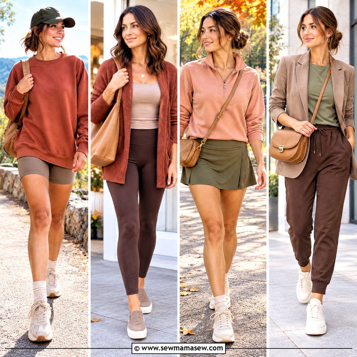 15 Soft Autumn Athleisure Ideas for Cozy Off-Duty Outfits