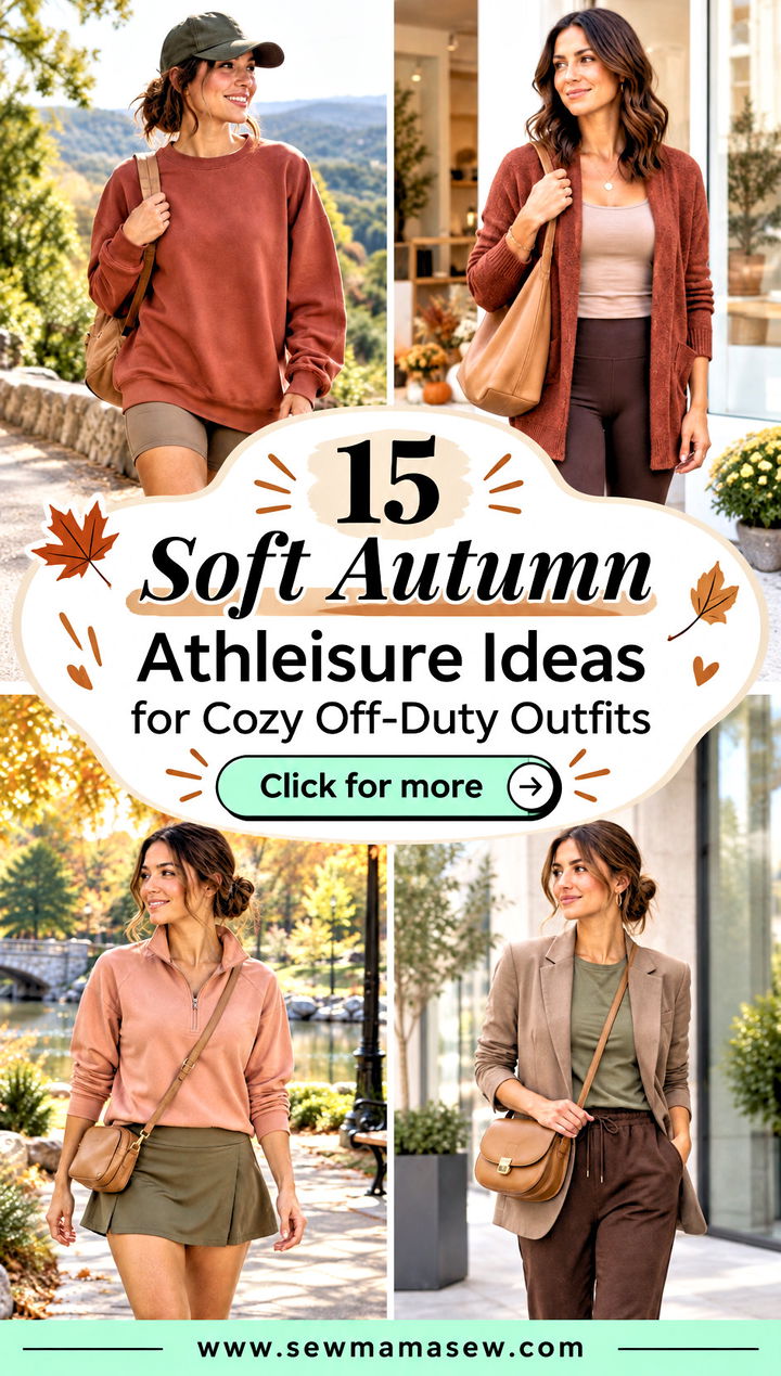 15 Soft Autumn Athleisure Ideas for Cozy Off-Duty Outfits - 15 Soft Autumn Athleisure Ideas for Cozy Off-Duty Outfits