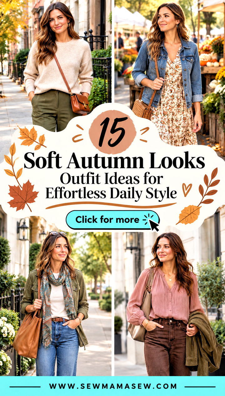 15 Soft Autumn Looks Outfit Ideas for Effortless Daily Style - 15 Soft Autumn Looks Outfit Ideas for Effortless Daily Style