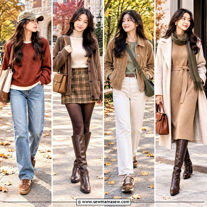 15 Soft Autumn Outfits Korean Style Fans Will Love to Wear