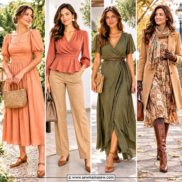 15 Soft Autumn Romantic Style Ideas for Dreamy Daily Looks
