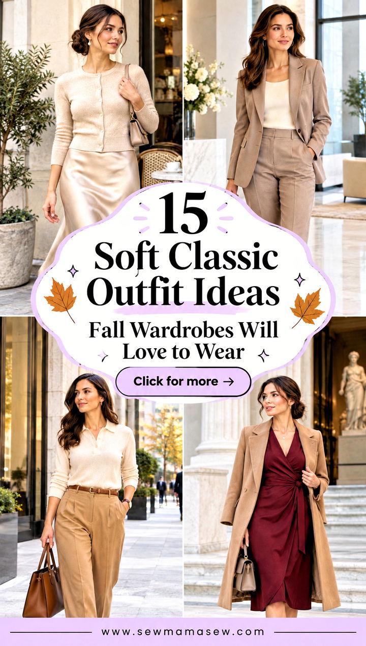 15 Soft Classic Outfit Ideas Fall Wardrobes Will Love to Wear - 15 Soft Classic Outfit Ideas Fall Wardrobes Will Love to Wear
