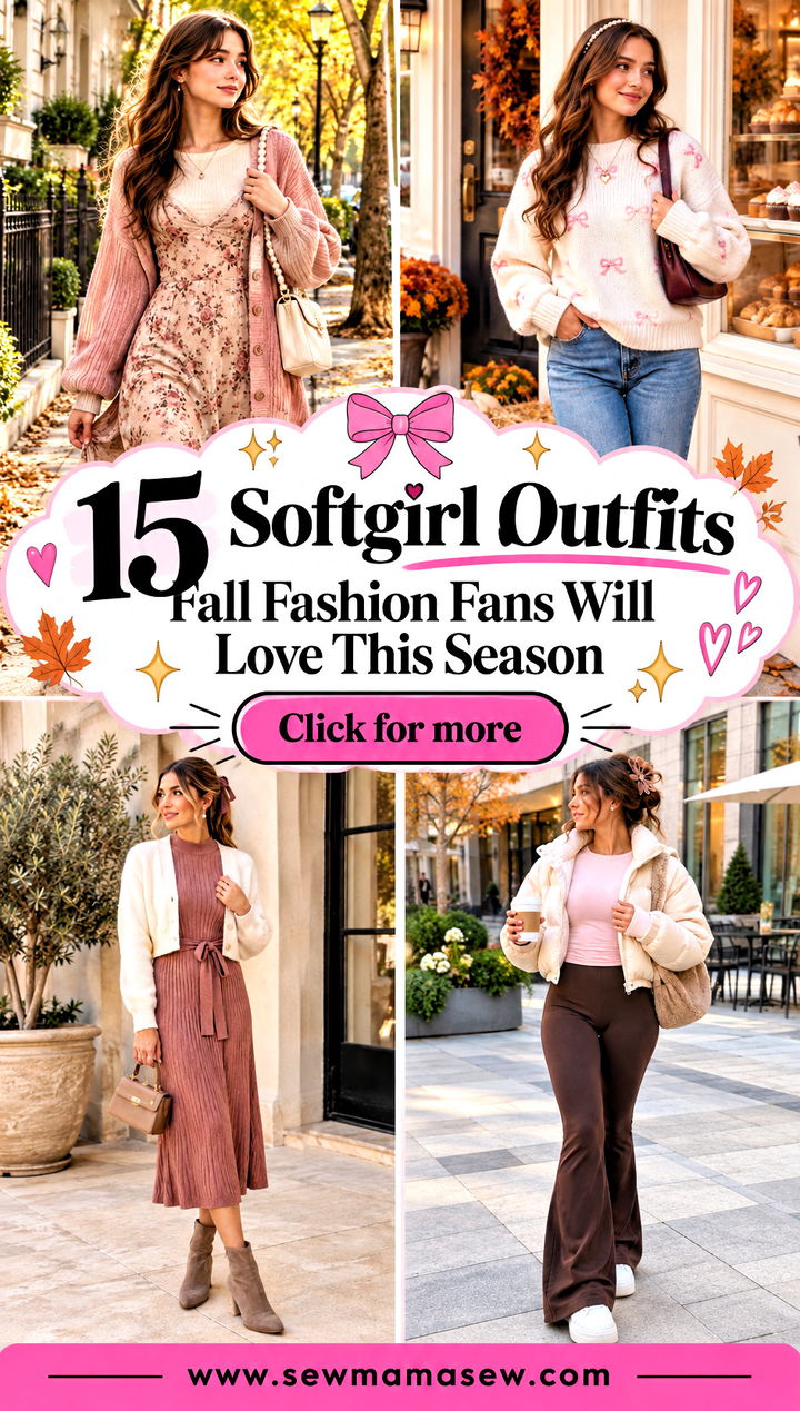 15 Softgirl Outfits Fall Fashion Fans Will Love This Season - 15 Softgirl Outfits Fall Fashion Fans Will Love This Season