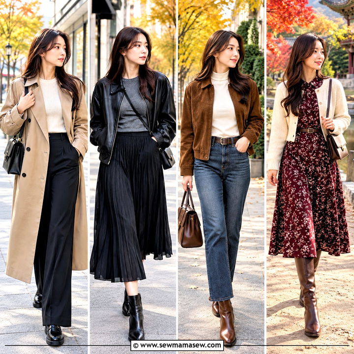 15 South Korea OOTD Autumn Ideas for Chic Seoul Adventures