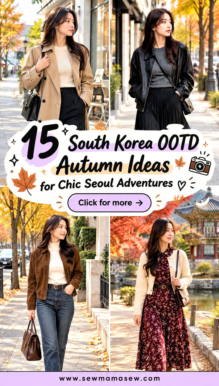 15 South Korea OOTD Autumn Ideas for Chic Seoul Adventures - 15 South Korea OOTD Autumn Ideas for Chic Seoul Adventures