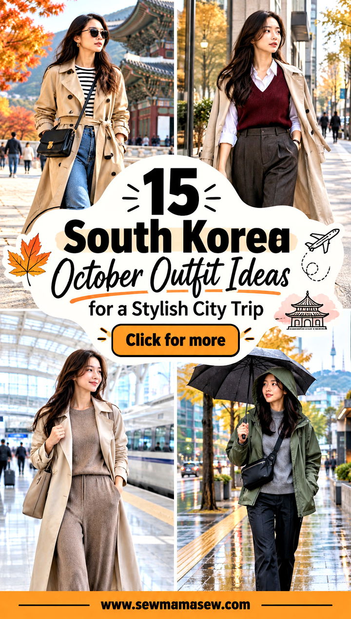 15 South Korea October Outfit Ideas for a Stylish City Trip - 15 South Korea October Outfit Ideas for a Stylish City Trip
