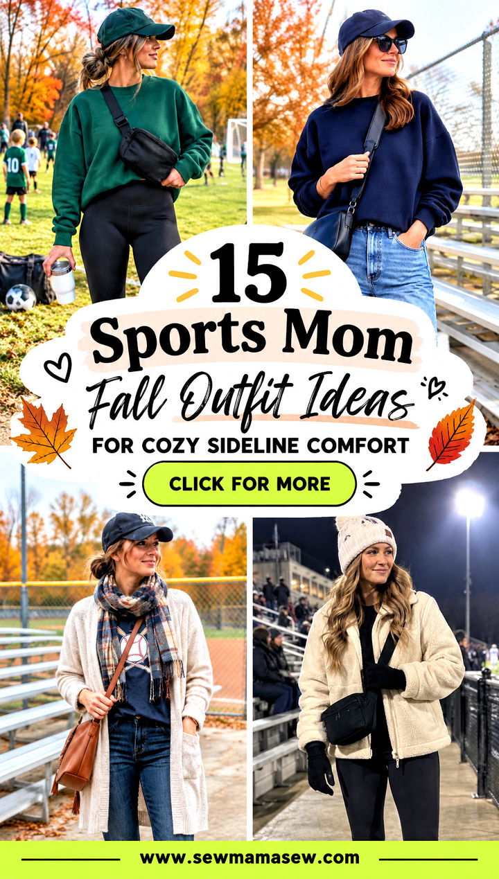 15 Sports Mom Fall Outfit Ideas for Cozy Sideline Comfort - 15 Sports Mom Fall Outfit Ideas for Cozy Sideline Comfort
