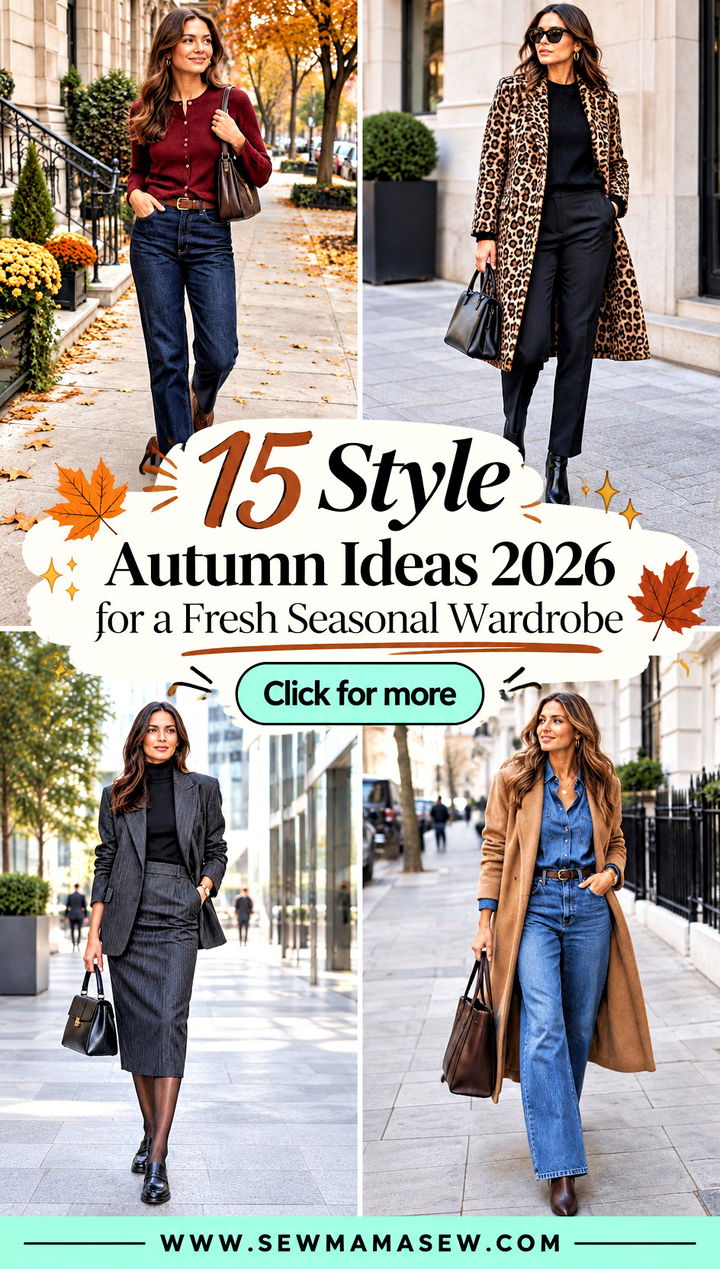 15 Style Autumn Ideas 2026 for a Fresh Seasonal Wardrobe - 15 Style Autumn Ideas 2026 for a Fresh Seasonal Wardrobe