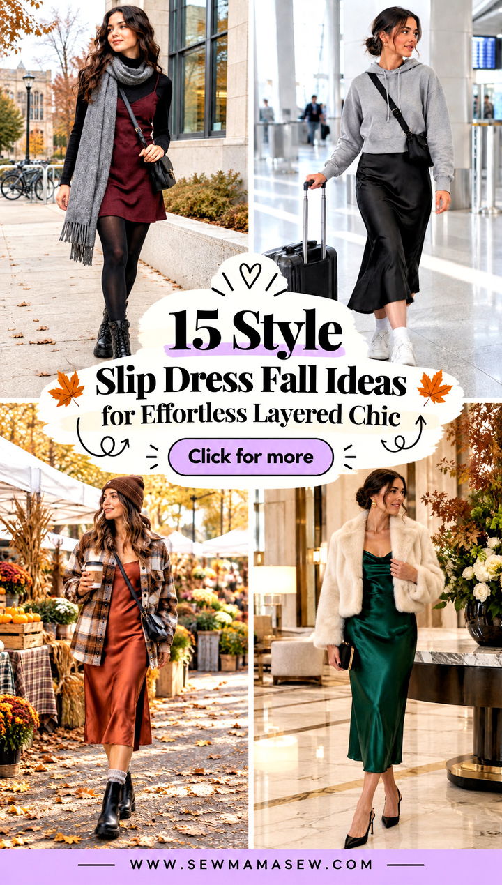 15 Style Slip Dress Fall Ideas for Effortless Layered Chic - 15 Style Slip Dress Fall Ideas for Effortless Layered Chic