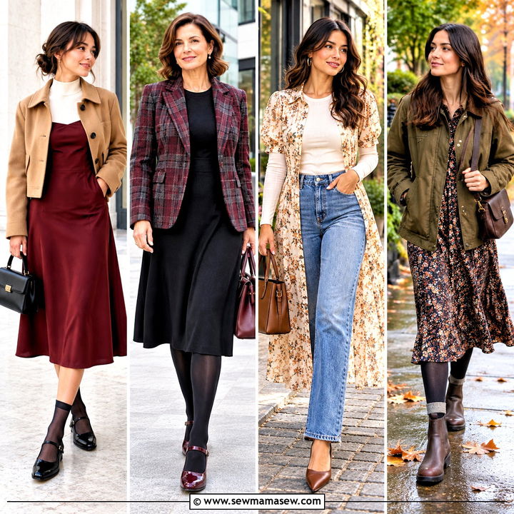15 Styling Summer Dresses for Fall Tips for Cozy New Looks
