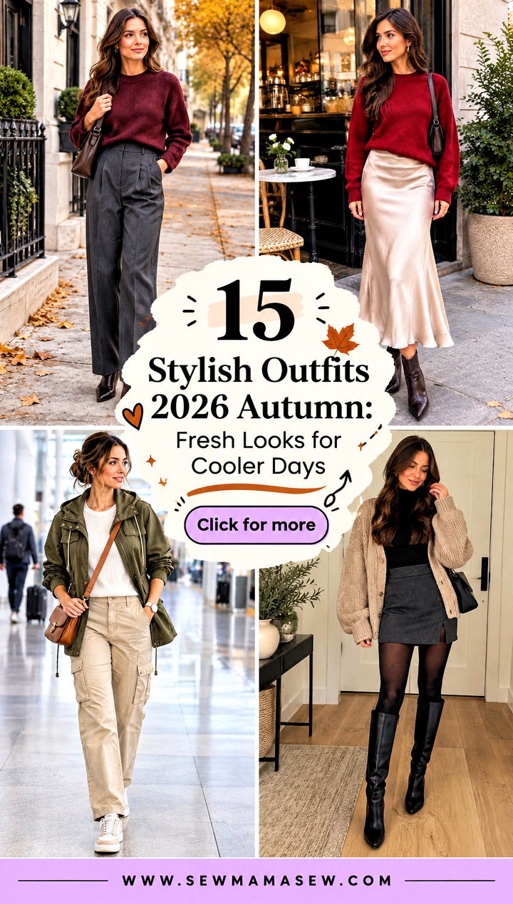 15 Stylish Outfits 2026 Autumn Fresh Looks for Cooler Days - 15 Stylish Outfits 2026 Autumn: Fresh Looks for Cooler Days