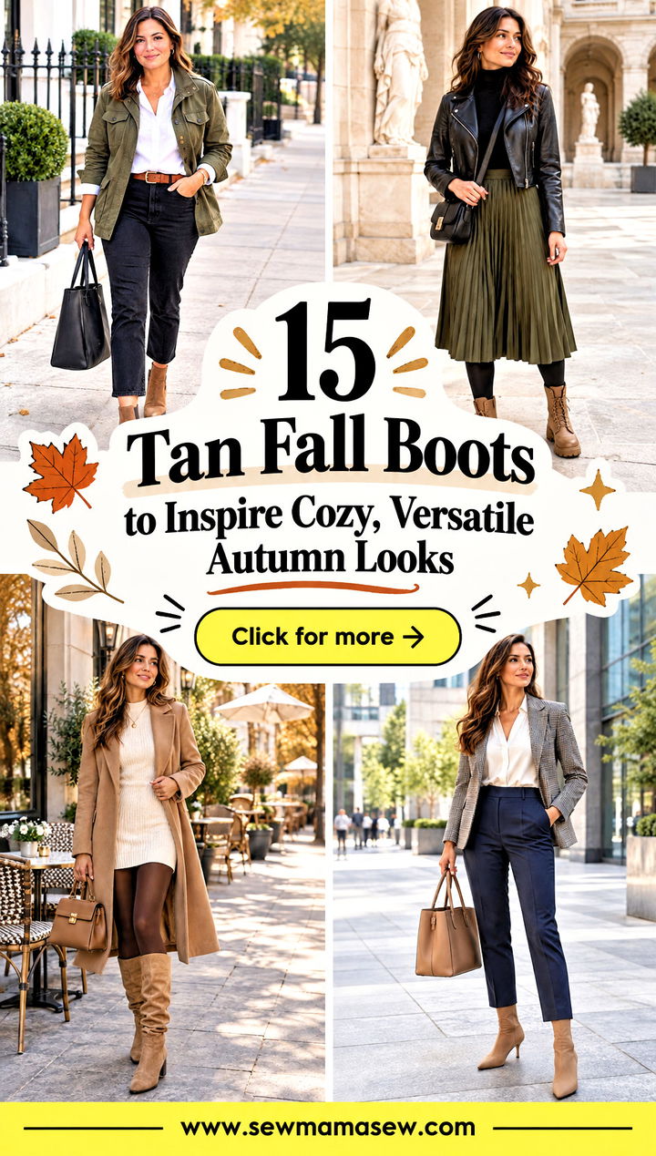 15 Tan Fall Boots to Inspire Cozy Versatile Autumn Looks - 15 Tan Fall Boots to Inspire Cozy, Versatile Autumn Looks