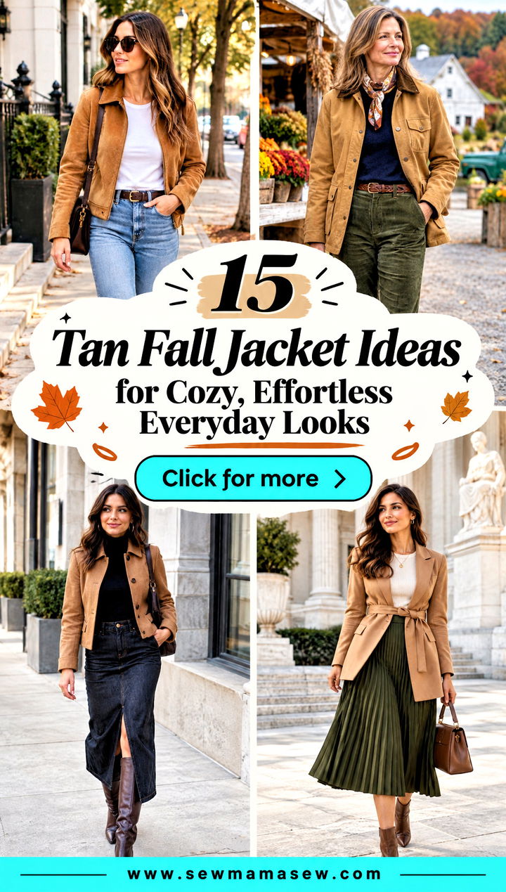 15 Tan Fall Jacket Ideas for Cozy Effortless Everyday Looks - 15 Tan Fall Jacket Ideas for Cozy, Effortless Everyday Looks