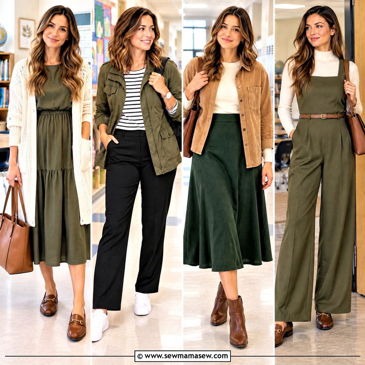 15 Teachers Fall Outfits for Cozy, Confident School Days