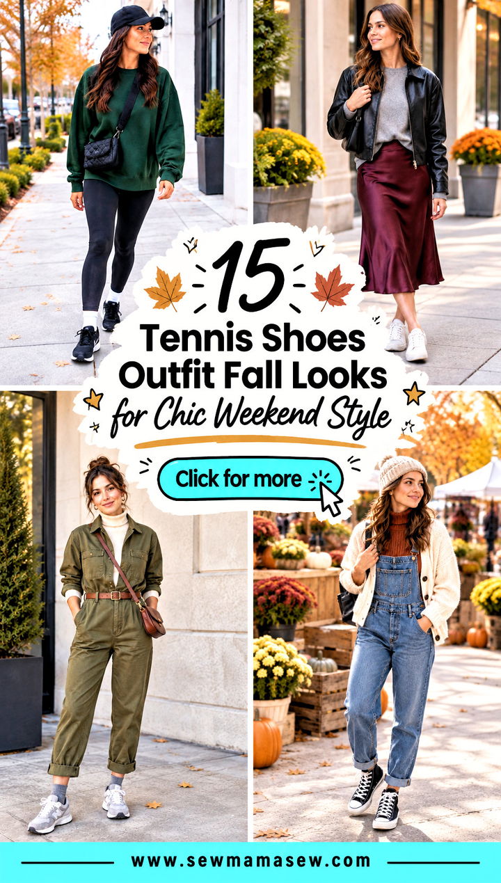 15 Tennis Shoes Outfit Fall Looks for Chic Weekend Style - 15 Tennis Shoes Outfit Fall Looks for Chic Weekend Style