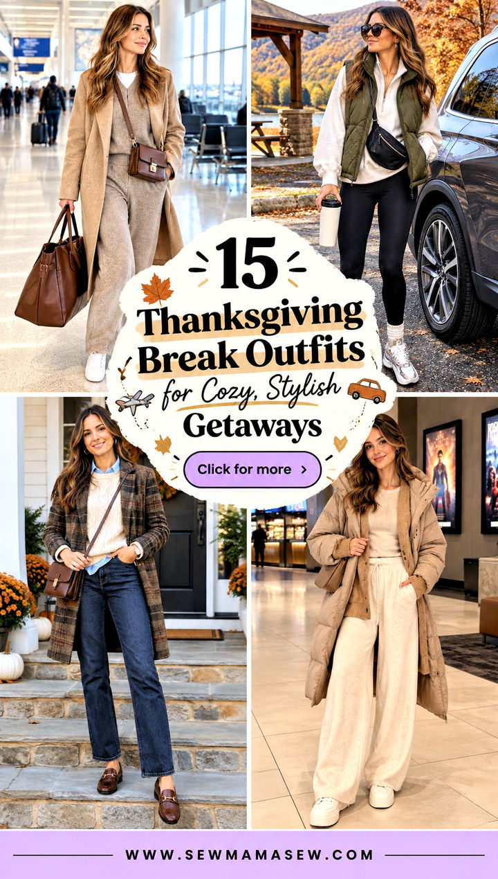 15 Thanksgiving Break Outfits for Cozy Stylish Getaways - 15 Thanksgiving Break Outfits for Cozy, Stylish Getaways