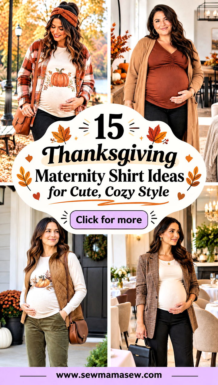 15 Thanksgiving Maternity Shirt Ideas for Cute Cozy Style - 15 Thanksgiving Maternity Shirt Ideas for Cute, Cozy Style