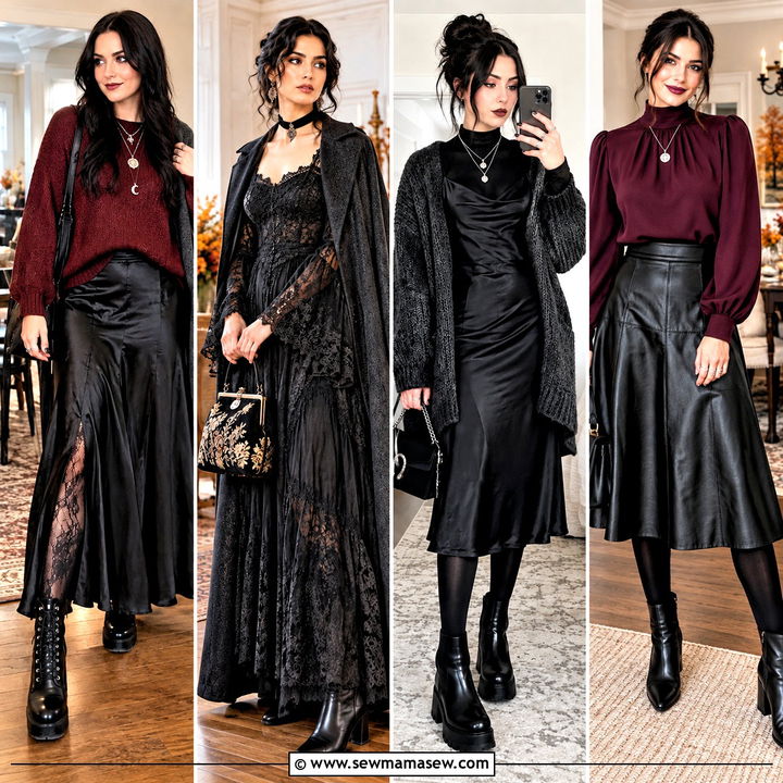 15 Thanksgiving Outfit Goth Ideas for Bold Holiday Style