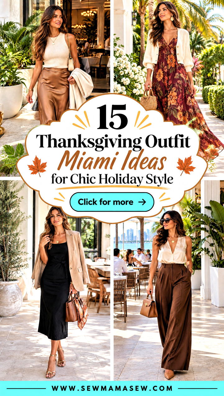 15 Thanksgiving Outfit Miami Ideas for Chic Holiday Style - 15 Thanksgiving Outfit Miami Ideas for Chic Holiday Style