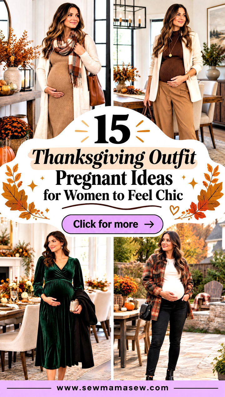 15 Thanksgiving Outfit Pregnant Ideas for Women to Feel Chic - 15 Thanksgiving Outfit Pregnant Ideas for Women to Feel Chic