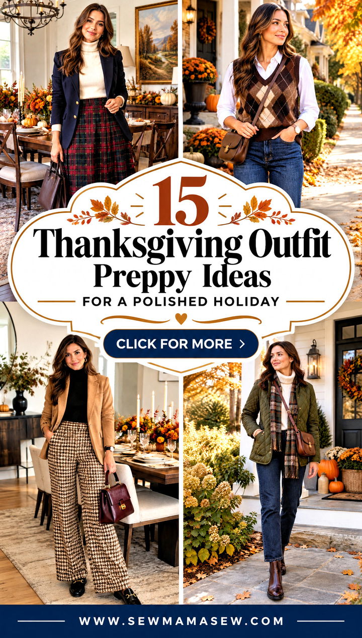 15 Thanksgiving Outfit Preppy Ideas for a Polished Holiday - 15 Thanksgiving Outfit Preppy Ideas for a Polished Holiday