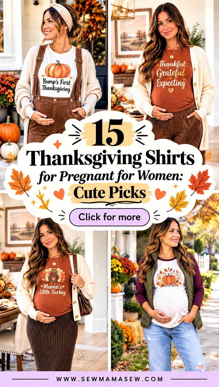15 Thanksgiving Shirts for Pregnant for Women Cute Picks - 15 Thanksgiving Shirts for Pregnant for Women: Cute Picks