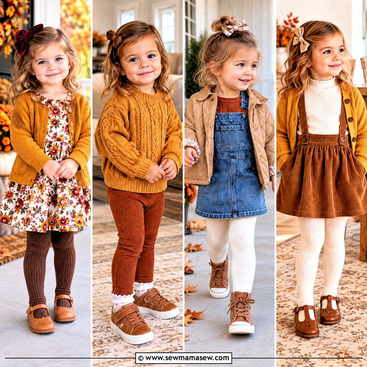 15 Thanksgiving Toddler Girl Outfit Ideas for Sweet Photos