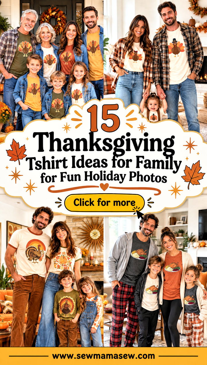 15 Thanksgiving Tshirt Ideas for Family for Fun Holiday Photos - 15 Thanksgiving Tshirt Ideas for Family for Fun Holiday Photos