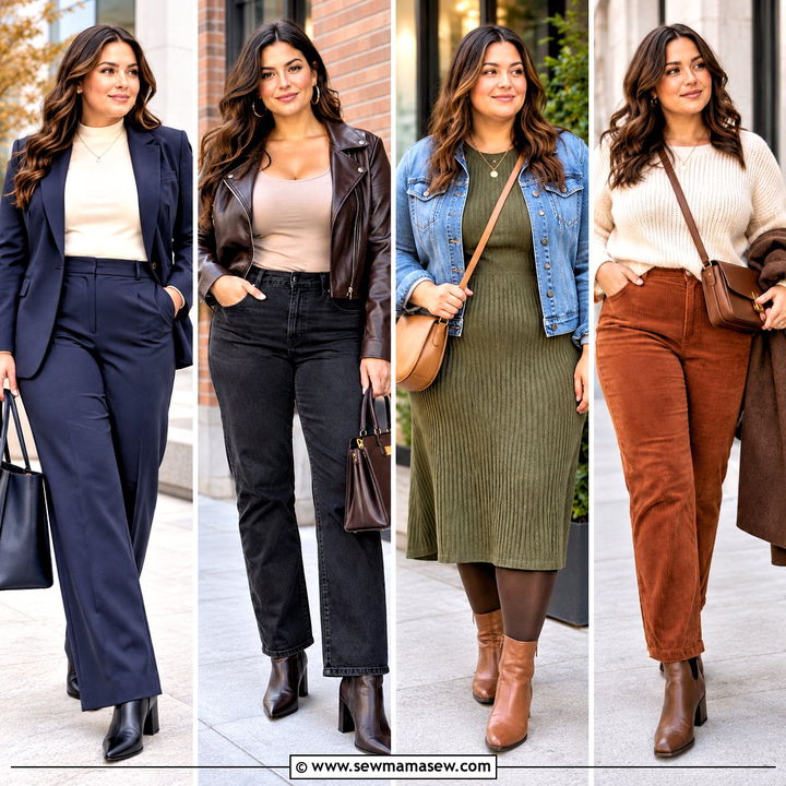 15 Thick Fall Outfits for Cozy, Confident Everyday Style