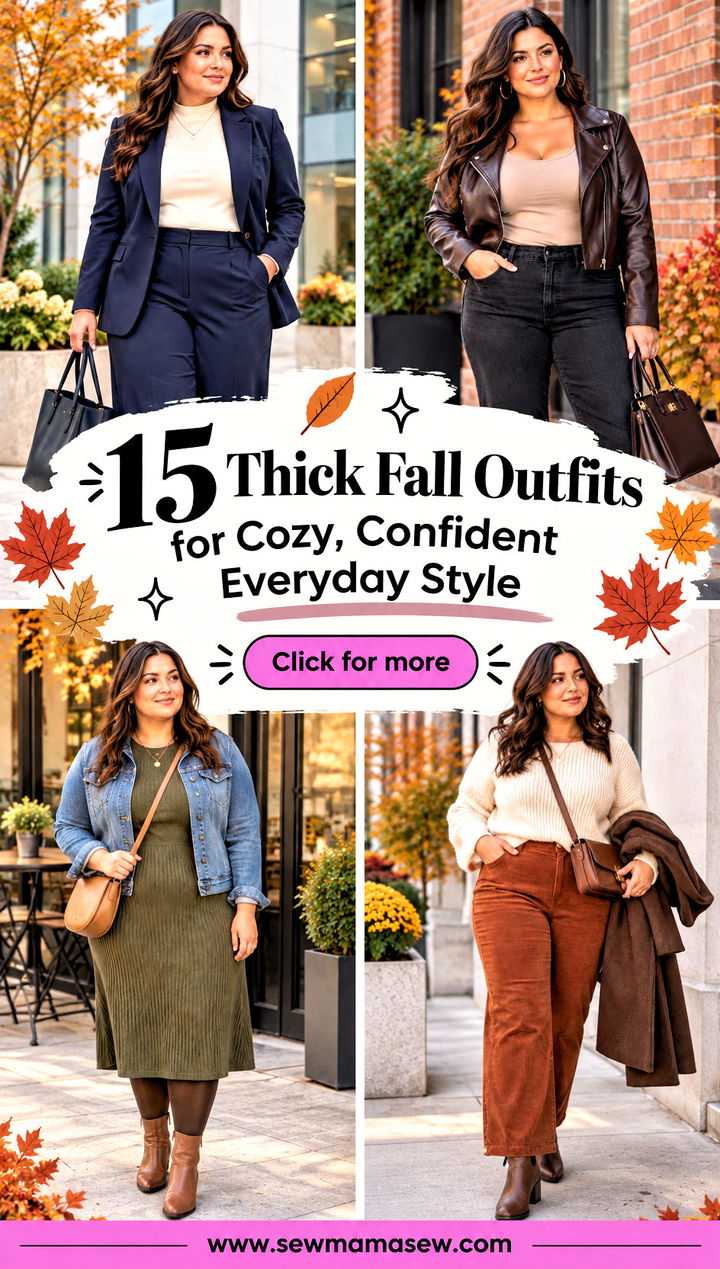 15 Thick Fall Outfits for Cozy Confident Everyday Style - 15 Thick Fall Outfits for Cozy, Confident Everyday Style