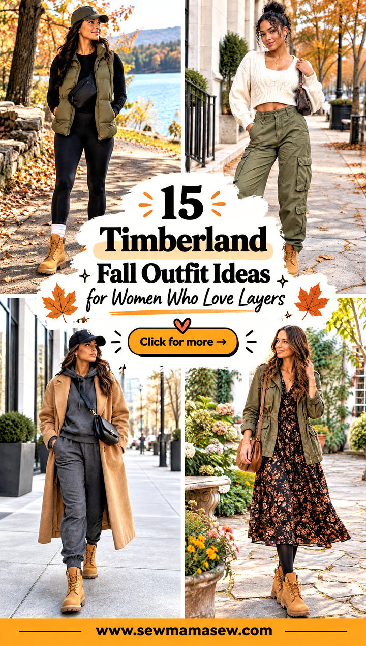 15 Timberland Fall Outfit Ideas for Women Who Love Layers - 15 Timberland Fall Outfit Ideas for Women Who Love Layers