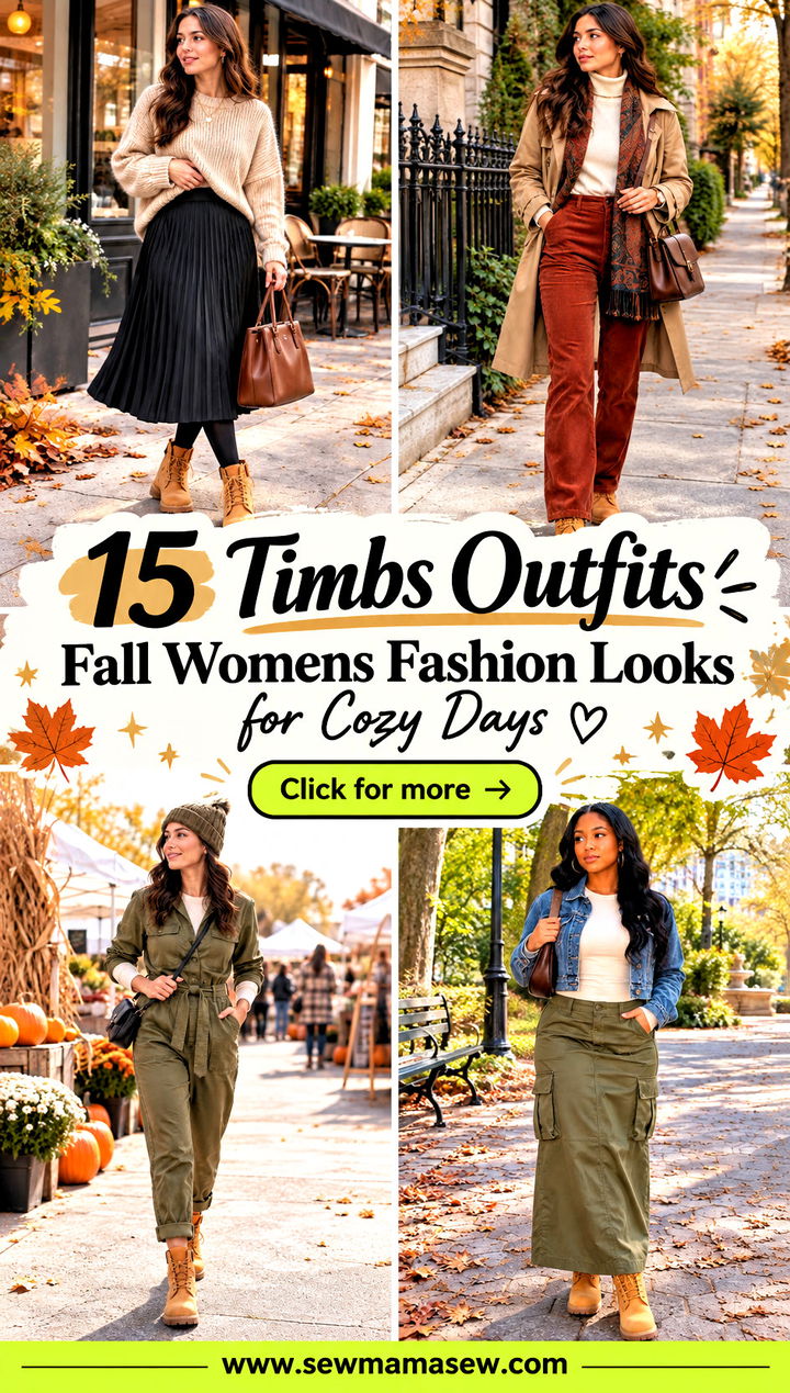 15 Timbs Outfits Fall Womens Fashion Looks for Cozy Days - 15 Timbs Outfits Fall Womens Fashion Looks for Cozy Days